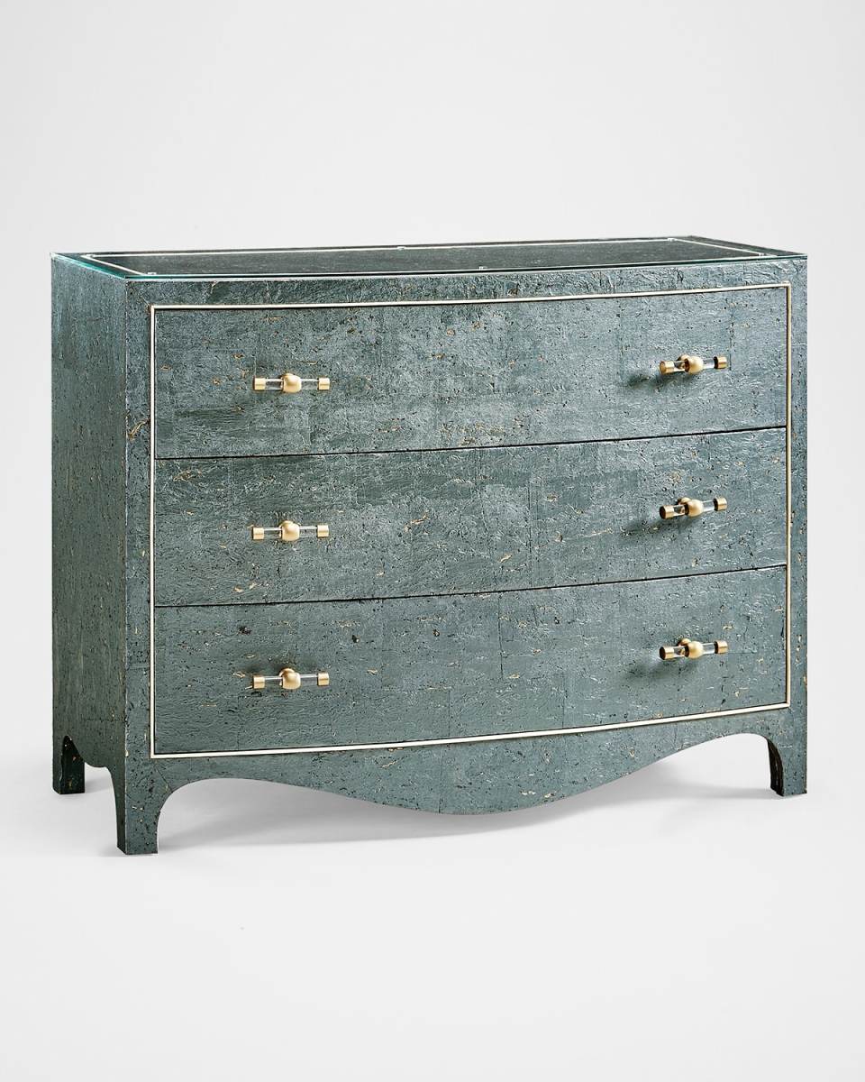 Suberin Cork Bow-Front Chest